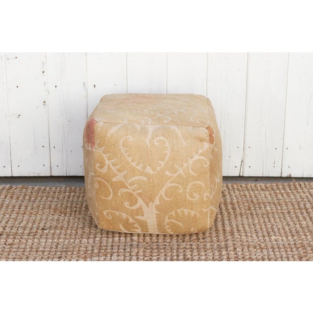 Our collection of Suzani ottomans offers a unique way to incorporate timeless beauty into your home. Suzani embroidery,...