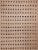 Nazmiyal Collection Brown Geometric Squares Modern Rug For Sale