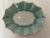 Mottahedeh Turquoise Lace 12-Sided Lobed Tray For Sale - Image 4 of 4