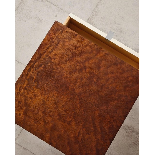Mahogany Bedside Tables with Drawers by Florence Knoll for Knoll International, Germany, 1960s, Set of 2 For Sale - Image 17 of 18