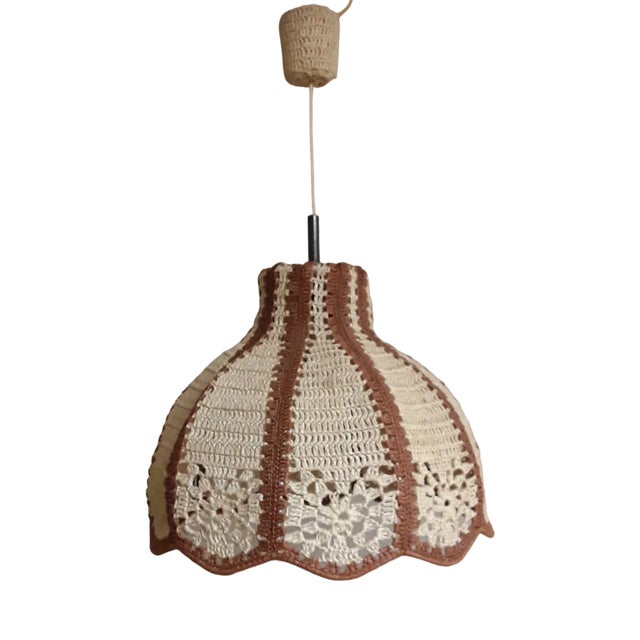 Vintage German Ceiling Lamp, 1970s For Sale