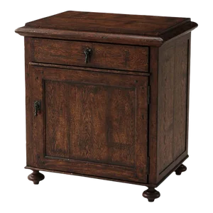 Country Oak Bedside Table