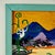 Mid-Century Modern Vintage Tropical Naive Painting With Palm Trees and Monkeys by Sylvia Bucchi For Sale - Image 3 of 9