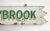 Vintage Shadybrook Two-Sided Sign For Sale - Image 6 of 6