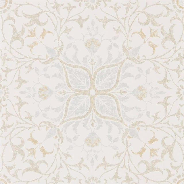Morris & Co Pure Net Ceiling Wallpaper in Cream/Eggshell For Sale