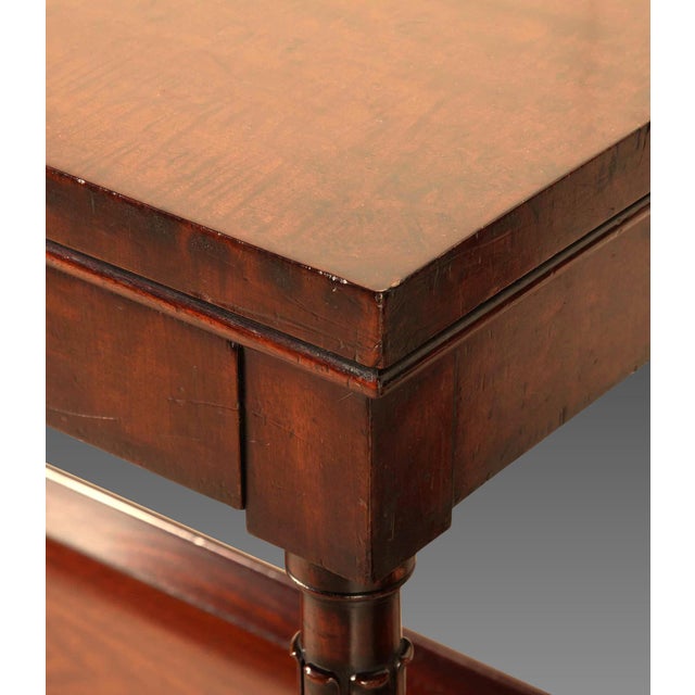 Early 19th Century Antique Mahogany Side Tables, 1835, Set of 2 For Sale - Image 5 of 8