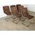 Metal Late 20th Century French Midcentury Cantilevered Chrome Dining Chairs For Sale - Image 7 of 13