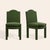 Leo Dining Chairs in Zucchini Velvet by Ceraudo, Set of 2 For Sale - Image 9 of 9
