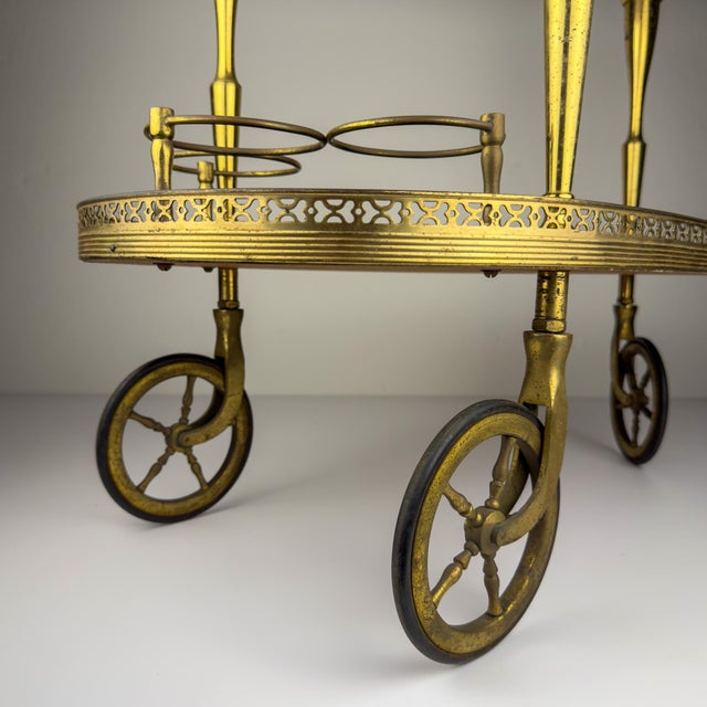 Mid-Century Modern Bar Cart, Italy, 1960s For Sale - Image 12 of 18
