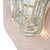 Murano Glass Pink and Silver “Macchie” Sconces For Sale - Image 4 of 9