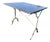 French Marble Topped and Cast Iron Bistro Table For Sale
