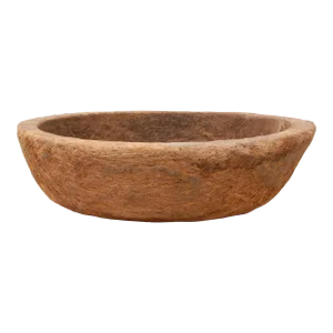 Large 19th Century Wood Dough Bowl