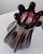 Vintage Italian Murano Glass Vase in Berry Tone, 1960s For Sale - Image 9 of 11