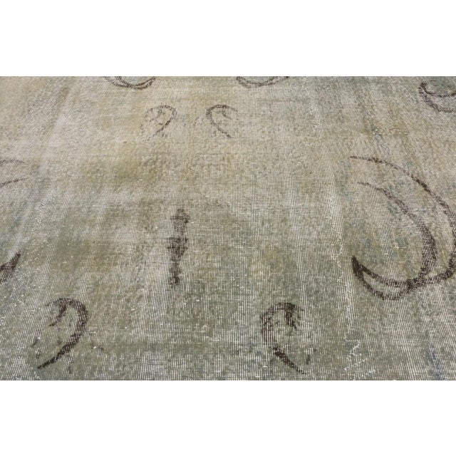 Vintage Turkish Sivas Zeki Muren Rug, 07'05 X 10'02 For Sale - Image 4 of 8