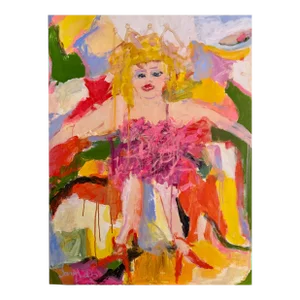 Dancing Queen, Original Acrylic Painting