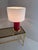 Italian Ruby Red Glazed Ceramic and Brass Twin Table Lamps, 1970s, Set of 2 For Sale - Image 9 of 18