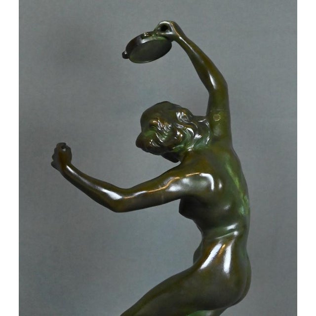 C. Binder, The Dancer with the Tambourine, Early 20th Century, Bronze For Sale - Image 16 of 18