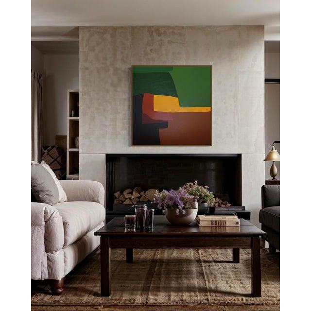 Bodasca, Green Composition Palette, 2026, Canvas For Sale - Image 9 of 16