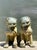 Vintage Monumental Bronze Foo Lions - A Pair For Sale - Image 10 of 12