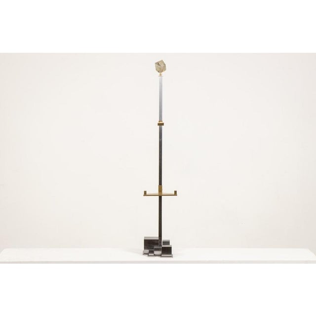 Contemporary Easel in Metal and Bronze For Sale - Image 3 of 11