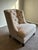 Baker Furniture Company Late 20th Century Baker Furniture Tufted Wing Chair With Matching Ottoman For Sale - Image 4 of 12