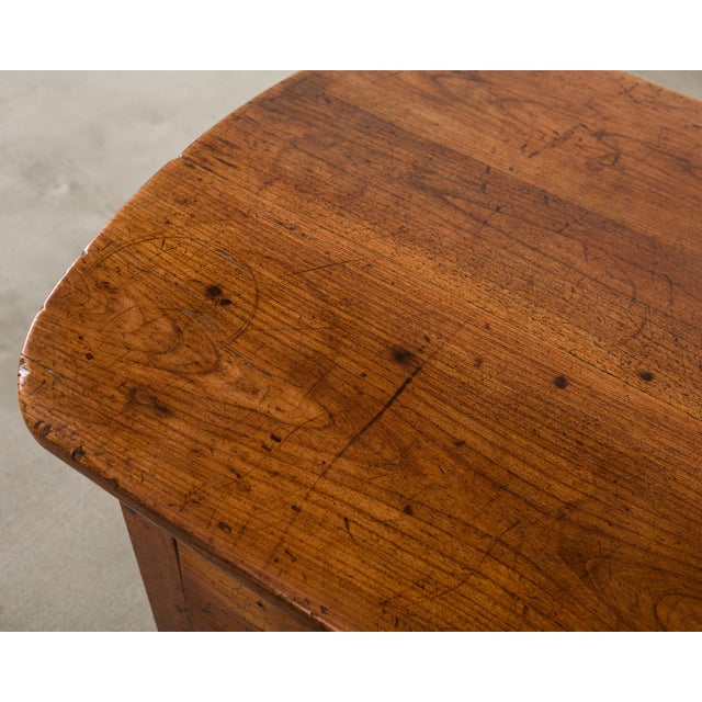 Brown 19th Century Country French Fruitwood Console Table Server 6 Ft. For Sale - Image 8 of 18