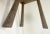 Brutalist Style Oak Tripod Stool, 1950s For Sale - Image 9 of 11