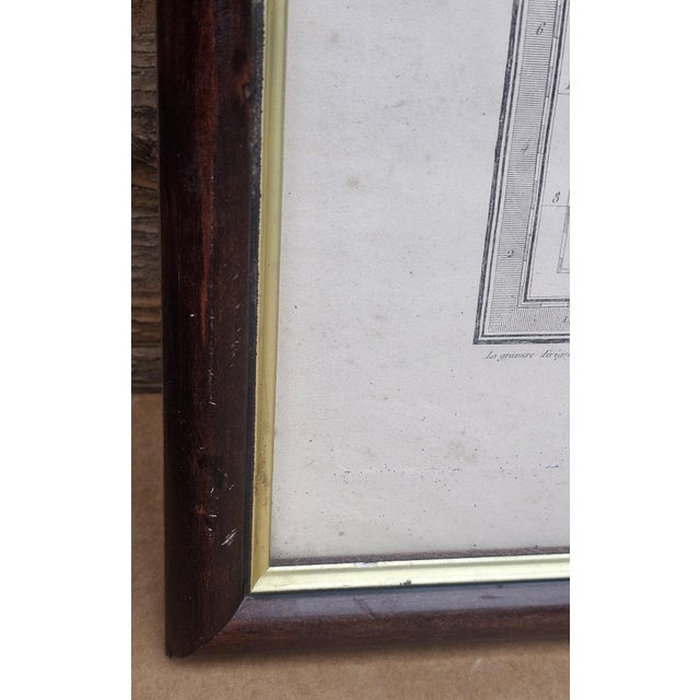 Antique 1825 Brué Map of Mexico & California — Framed French Engraving, 27.5" × 21.5" For Sale - Image 15 of 17