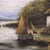 Mid 20th Century Mid-Century English Landscape Painting in Gilt Frame Signed William Pitt For Sale - Image 5 of 11