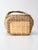 Vintage Woven Basket With Handles For Sale - Image 11 of 13