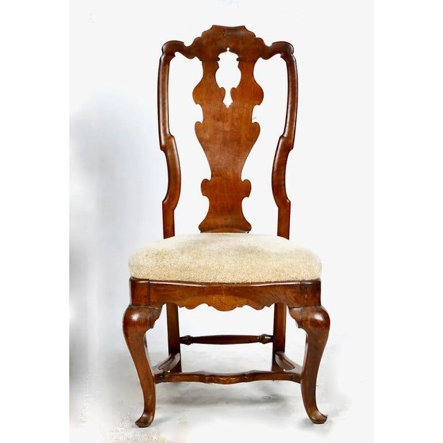 Wood Swedish Baroque Side Chair For Sale - Image 7 of 7
