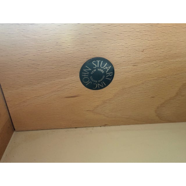 Wood John Kapel Mid Century Modern Dresser For Sale - Image 7 of 7
