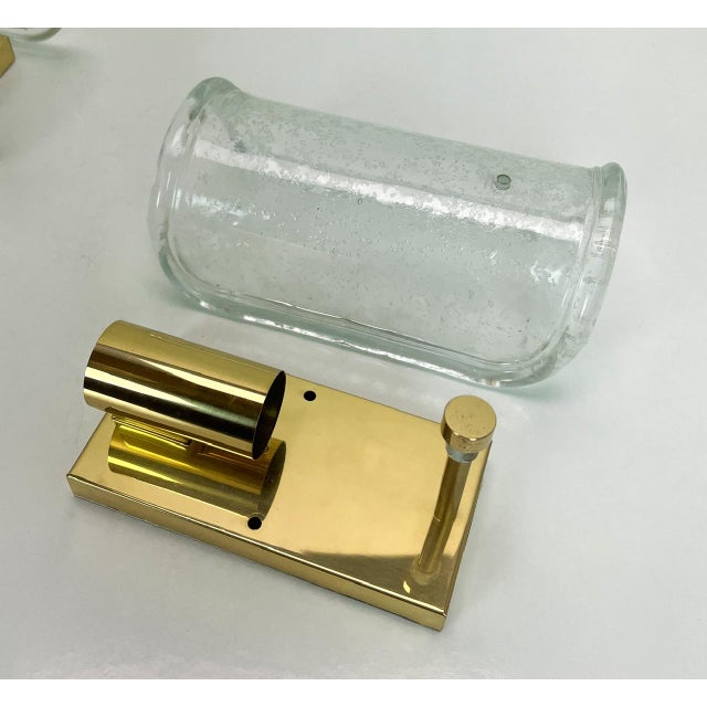 Gold Vintage Murano Wall Light from Limburg, 1960s For Sale - Image 8 of 15