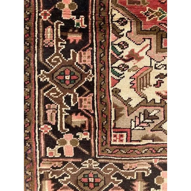 1960s Persian Heriz Rug For Sale - Image 4 of 7