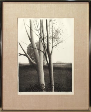 Robert Kipniss, Landscape with Trees, Circa 1980