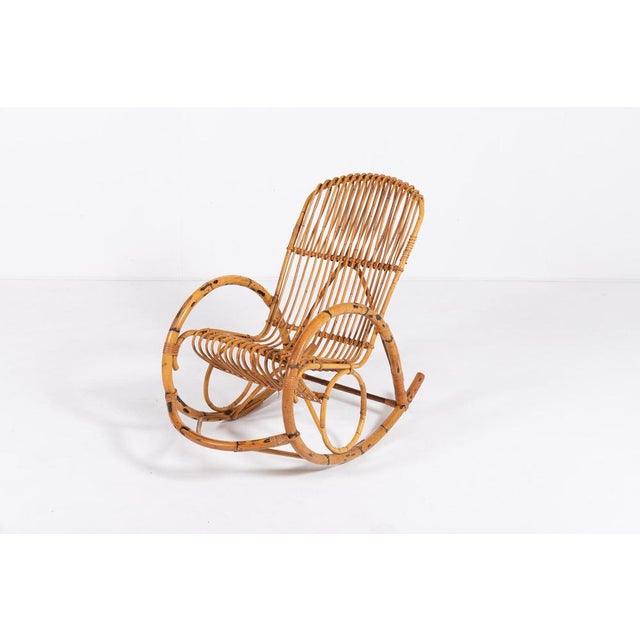 Italian Rocking Chair, 1960s For Sale - Image 10 of 11