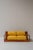 Mid-Century Modern Italian 2-Seater Lounge Chair in Yellow Upholstery, 1970s For Sale - Image 6 of 14