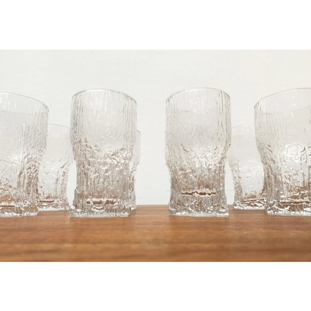 Mid-Century Finnish Aslak Glasses by Tapio Wirkkala for Iittala, Set of 8 For Sale - Image 8 of 18