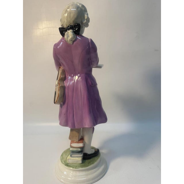 Viennese Porcelain Figure of Mozart from Goldscheider, 1920s For Sale - Image 3 of 7