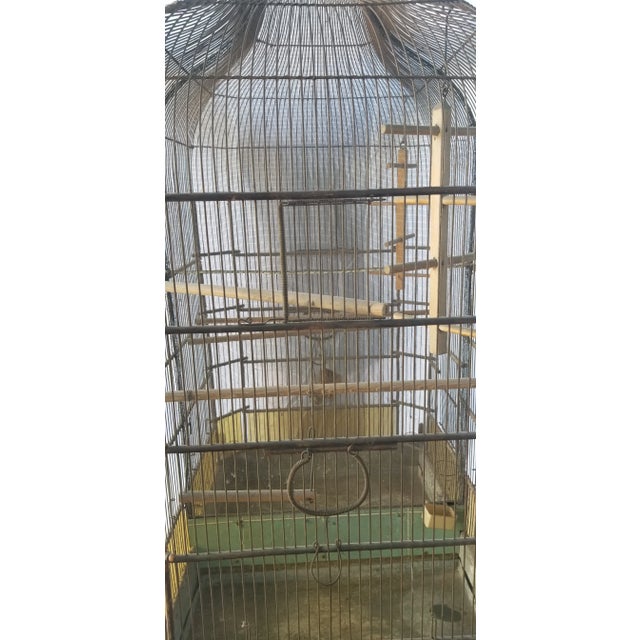Antique English Victorian Birdcage For Sale - Image 11 of 12