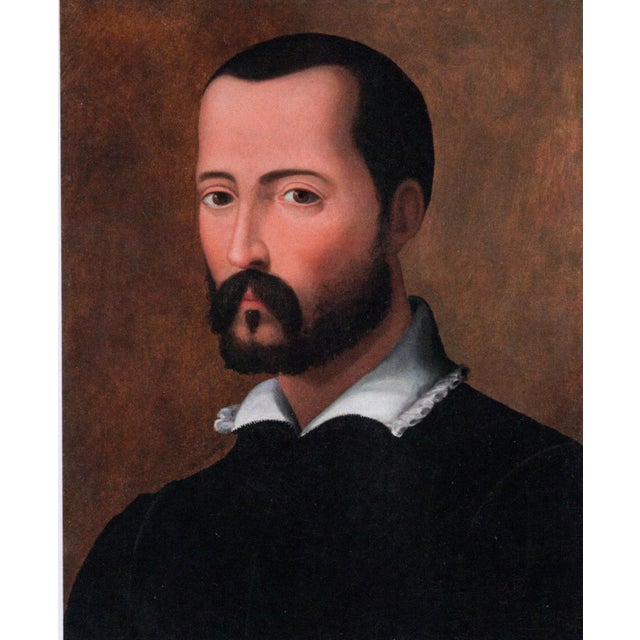 Giovanni Maria Butteri, Portrait of Francis I, Oil on Panel, 16th Century, Framed For Sale - Image 10 of 10