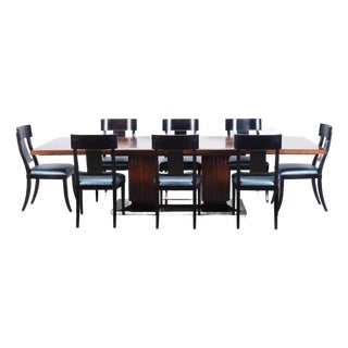 Decca Home Furniture Dining Set With 8 Chairs For Sale