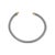 David Yurman David Yurman Classic Cable Dome Silver & Yellow Gold 5mm Cuff Bangle Bracelet For Sale - Image 4 of 6