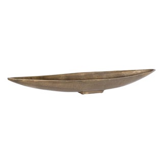 Brass Boat Bowl Large For Sale