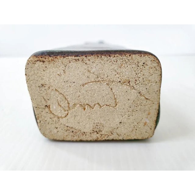 French Bottle-Shaped Vase in Sandstone, 1970s For Sale - Image 11 of 11