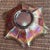 Art Nouveau Fenton Thistle Ruffled Bowl For Sale - Image 3 of 3