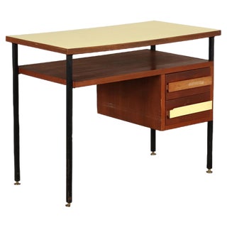Mid-Century Wood Desk, 1960s For Sale
