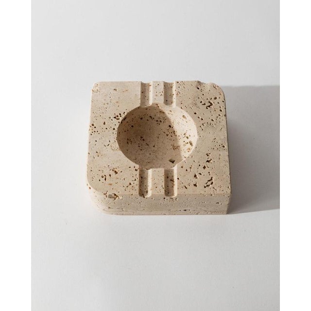 Vintage Alabaster Ashtray in Beige, 1960s For Sale - Image 6 of 11