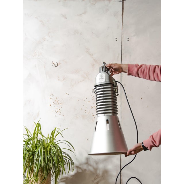 Vintage Dutch Industrial Pendant Light from Philips, 1950s For Sale - Image 15 of 15