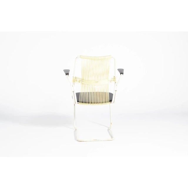 Swedish Wire Back Armchair, 1960s For Sale - Image 7 of 9
